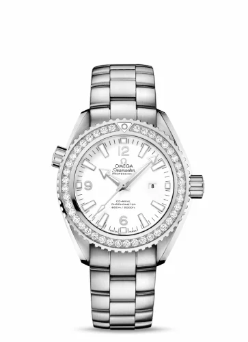 Omega Seamaster Planet Ocean 600M Co-Axial 37.5 Stainless Steel / Diamond / White / Bracelet 232.15.38.20.04.001 (23215382004001)
